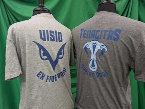 House Shirts: Adult Tee with House Crest (Left Chest & Full Back)
