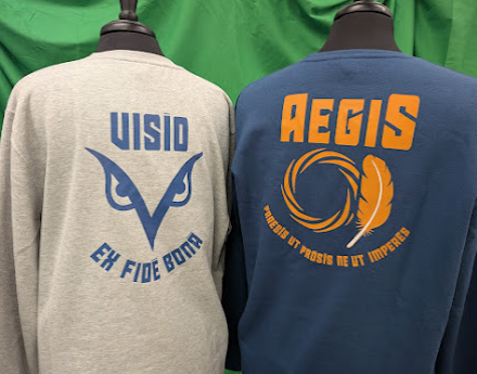 House Shirts: Adult Crewneck with House Crest (Left Chest & Full Back)