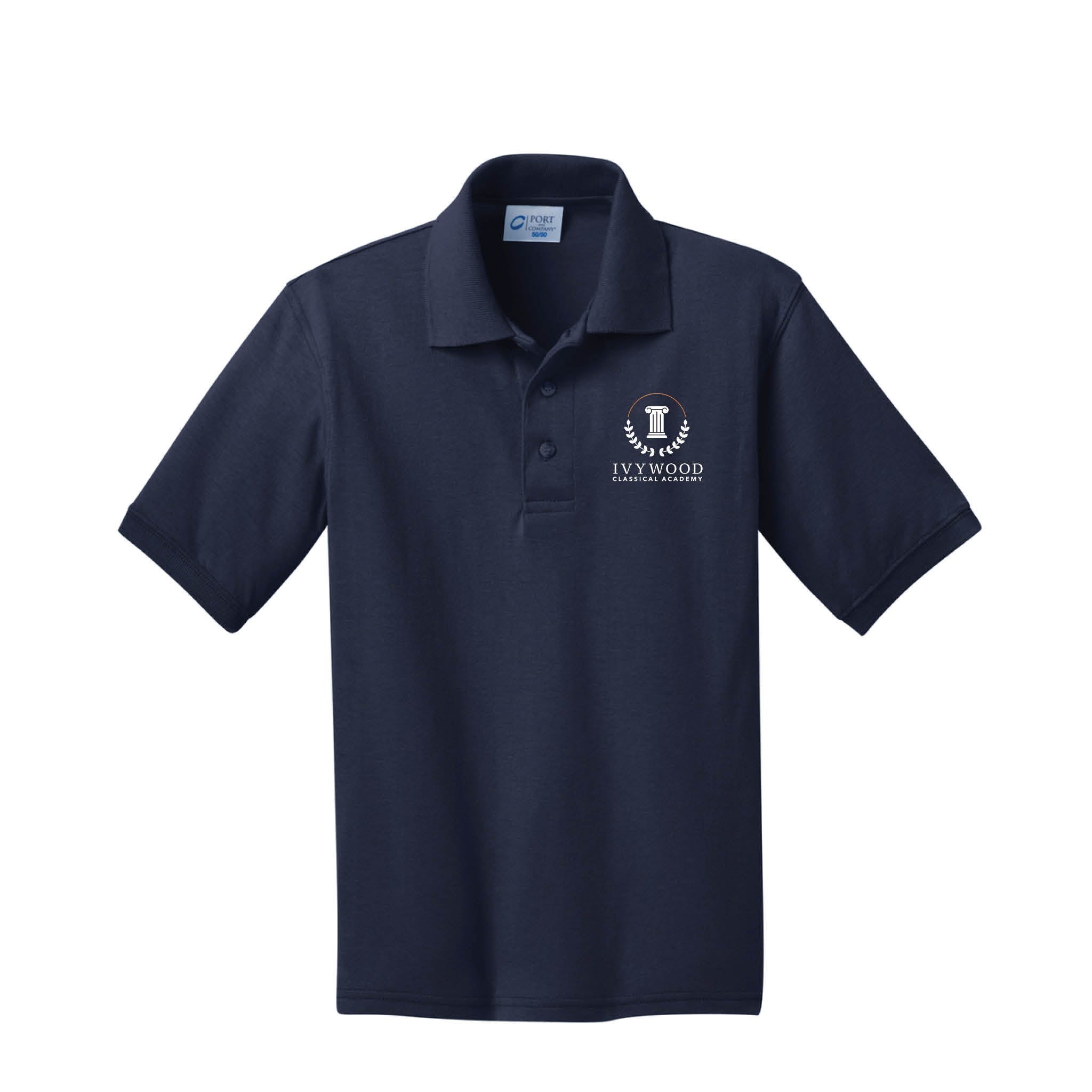 Youth Embroidered Polo