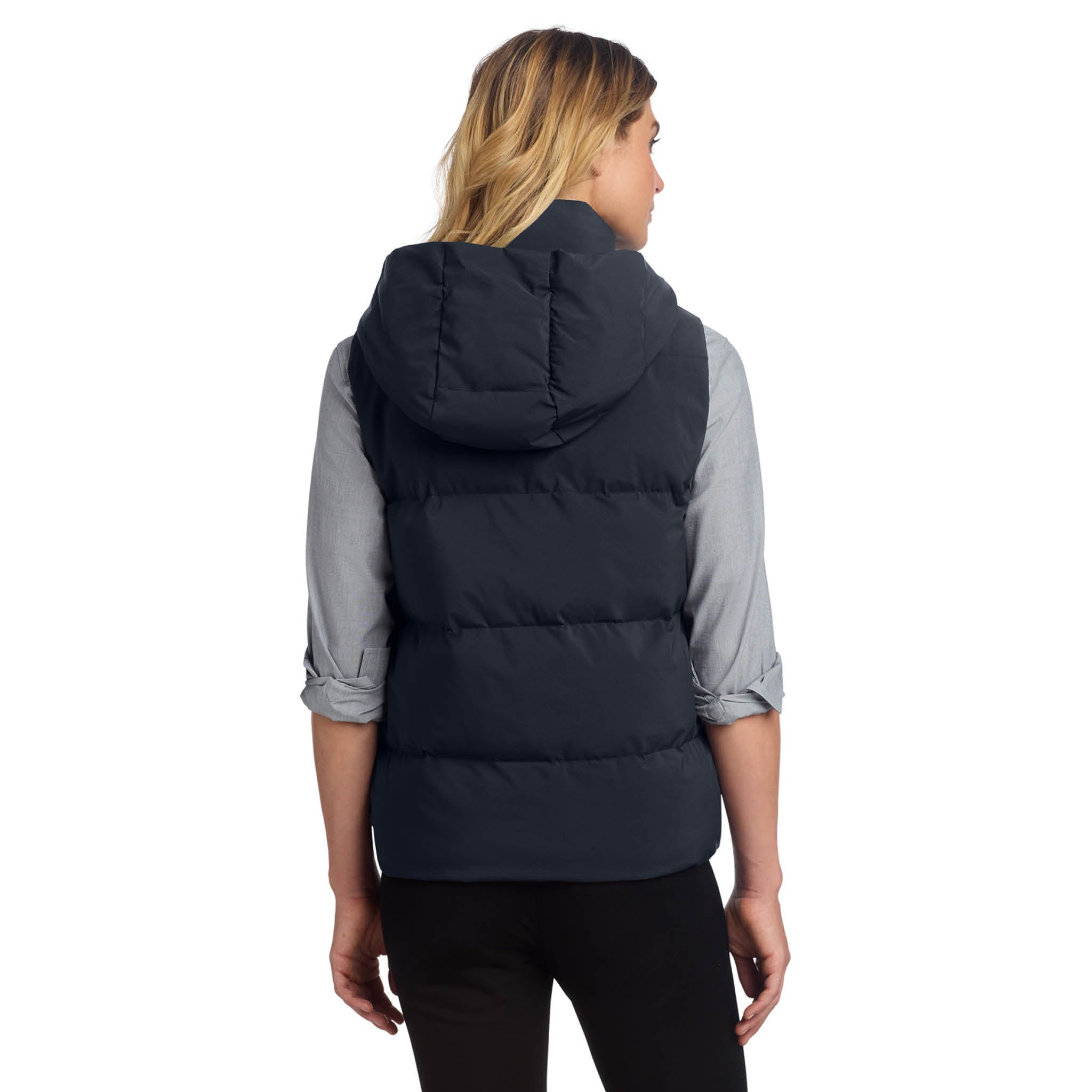 Puffy Vest, Embroidered with Ivywood Crest