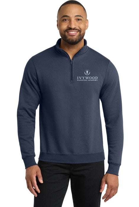 Fleece 1/4-Zip Pullover Sweatshirt